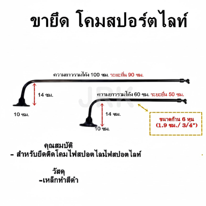 ขายึดโคม
